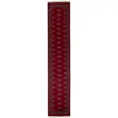 Rezas Pakistan handknotted orientalisk matta 78 x 398 cm