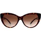 Tiffany & Co. Tiffany Cat Eye Dam Havana Brun Gradient TF4196