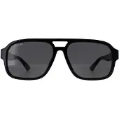 Gucci Aviator Herr Svart Rök GG1342S