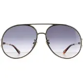 Chloé Aviator Dam Guld Svart Grå Gradient CH0145S
