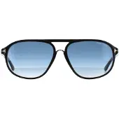 Tom Ford Solglasögon 0447 Jacob 01P Blank Svart Grön Gradient
