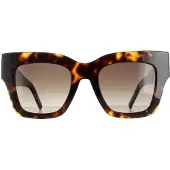 HUGO BOSS Square Dam Havana Brun Gradient BOSS 1386/S