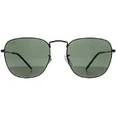 Ray-Ban Square Unisex Svart G-15 Grön RB3857 Frank