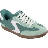 SKECHERS Hotshot - Everyday Ease Textil Dam Grön/Rosa Standard Sneakers