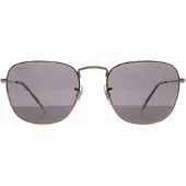 Ray-Ban Square Unisex Roséguld Mörkgrå RB3857 Frank