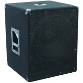 Omnitronic BX-1850, 600 W, 15 - 300 hz, 1200 W, 99 dB, 8 O, 45,7 cm (18)
