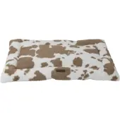 Animal Boulevard Cow Plush burdyna vit/mocka