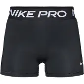 Nike Pro Tights 365 Mid-Rise 3'' - Svart/Vit Dam, storlek Medium