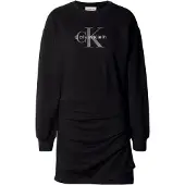 Calvin Klein French Terry Monologo Sweatshirt Dress