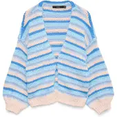 Vero Moda Kofta 'VMMaybe' beige / blå / ljusblå