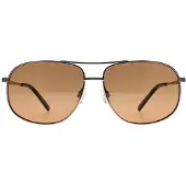 Serengeti Aviator Mens Shiny Gunmetal Saturn Polarized Drivers Sassari 2.0