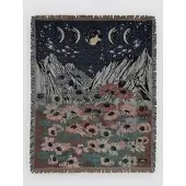 Blue Tomato Tapestry Blanket flower mountain Storlek Uni