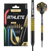 GOAT Athlete brass 12g Dartpilar Gul