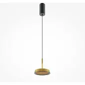 Maytoni Pendellampa El, Svart, Vardagsrum / matsal, Aluminium / grå / zink, Modern