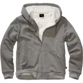 Brandit Teddylining Sweatshirt Med Dragkedja