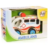 Daffi Träbil - Ambulans