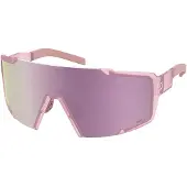 SCOTT - Solglasögon - Shield Compact Light Pink Amp Lavender Chrome S3 för UnisexTrä - Rosa