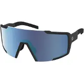 SCOTT - Varumärken - Shield Black Amp Beryl Blue Chrome S3 för Unisex - Svart