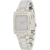 GUESS Analog klocka 'BONNET' silver
