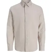 Jack & Jones Breeze Linen Blend Skjorta Med Långa ärmar