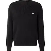 Armani Exchange för män. XM002819AF12930UC001 Pullover Pull svart (S), Casual, Bomull
