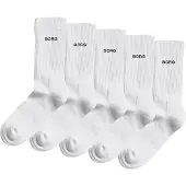 Björn Borg Strumpor - 5-pack - Crew - Vit - - 35/38 - Strumpor