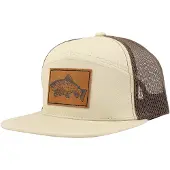Hurricane Leather Patch Trout Trucker keps