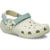 Crocs Classic Denim Flower Adjustable Backstrap Träskor