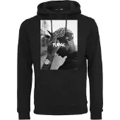Mister tee Sweatshirt grå / svart / vit