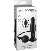 Pipedream - Anal Fantasy - uppblåsbar vibrerande analplugg (svart)