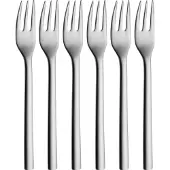 WMF Nuova tårtgaffel blank stål 16cm 6-pack