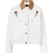 Volcom Sweatjacka 'MICKEY MASON' vit