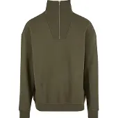Urban Classics Cut&sew Tröja Med Halv Dragkedja