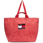 Tommy Hilfiger Tommy Jeans Wavy Flag Canvas Tote Bag