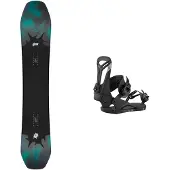 Ride - Snowboardpaket - Pack Deep Fake 2026 för UnisexUll - Svart