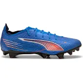 Puma Ultra 6 Carbon FG Untamed - Blå/White/Röd - Gräs (FG), storlek 43