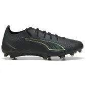 Puma Ultra 6 Ultimate FG Eclipse - Svart/Grön/Grön terräng - Gräs (FG), storlek 39