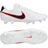 Nike Tiempo Ligera Pro FG - Vit/Svart/Röd - Gräs (FG), storlek 40