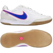 Nike Tiempo Streetgato IC Attack - Vit/Blå/Pink Blast - Inomhus (IC), storlek 42