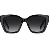 HUGO BOSS Black-acetate sunglasses with Double B monogram
