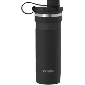 Primus Mika Wide Insulated Bottle 0.5 L Drink Cap Cliffside Ash
