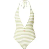 Calvin Klein Plunge Swimsuit CK Monogram