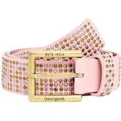 Desigual Bälte 'Masha Popova' guldgul / grå / rosa