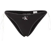 Calvin Klein Tie Side Bikini Bottoms CK Monogram