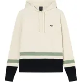 Armani Exchange för män. XM002171AF22240M1296 Våffeltröja vit (L), Casual, Bomull, Lång ärm