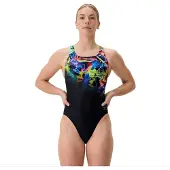 Speedo Fl Placement Printed Powerback Baddräkt