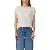 s.Oliver T-shirt rosa / vit