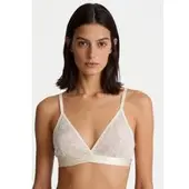 Tommy Hilfiger Repeat Logo Floral Lace Triangle Bra