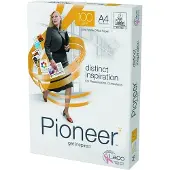 Pioneer kontorspapper, vitt, kopieringspapper träfritt ECF, 100 g/m², 210x297 mm, A4 smal bana, förpackning 25