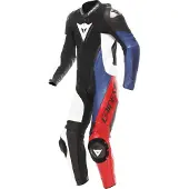 Dainese Demon Sprint perforerad endelad motorcykelläderdräkt